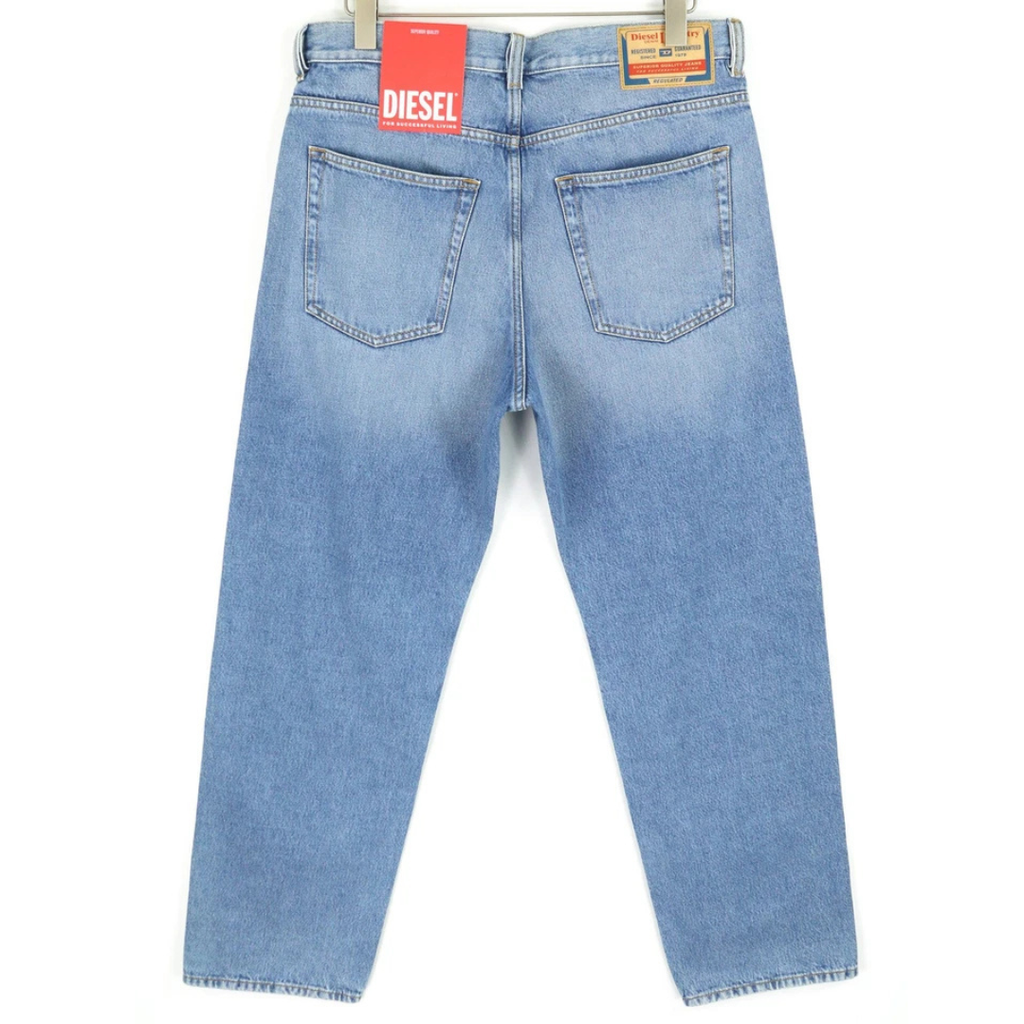 DIESEL Jeans Loose Fit Mid Waist Straight Leg