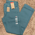 Levi's 511 Slim Fit Jeans WStretch Aqua BlueGreen