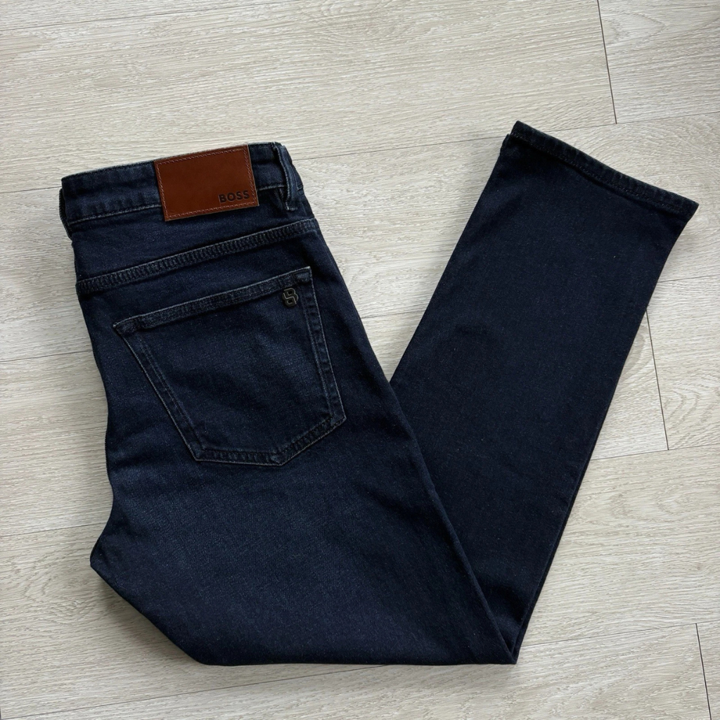 Hugo Boss Delaware Jeans Slim Fit Blue Stretch Denim