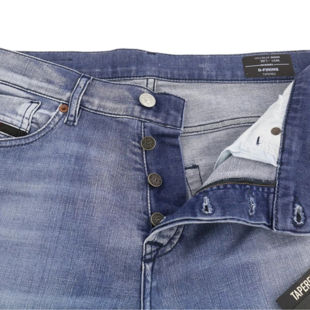 DIESEL D-Fining Jeans Tapered Stretch