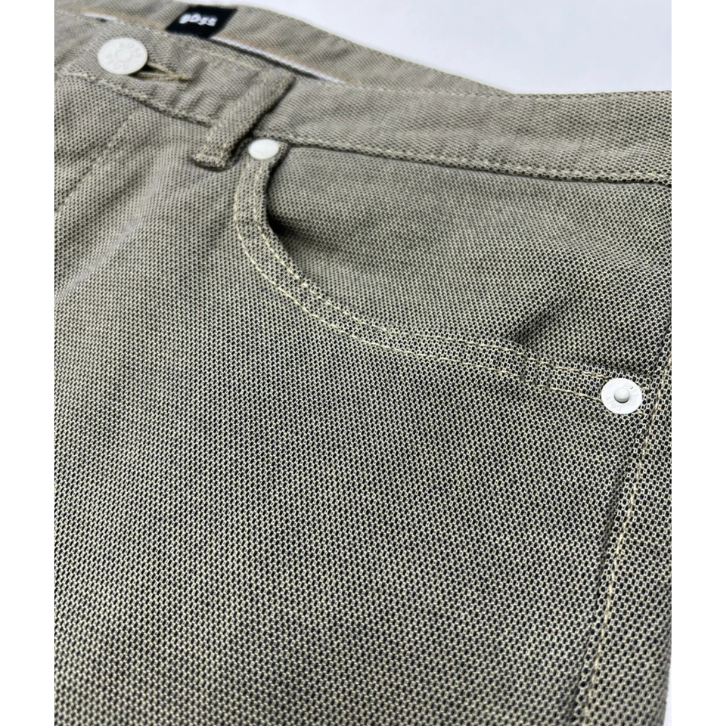 Hugo Boss  Slim Fit Jeans In Two Tone Stretch