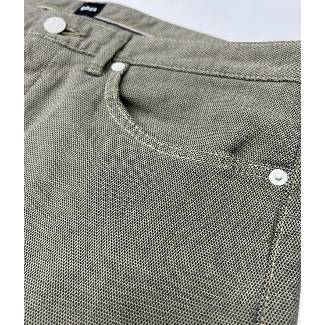 Hugo Boss  Slim Fit Jeans In Two Tone Stretch