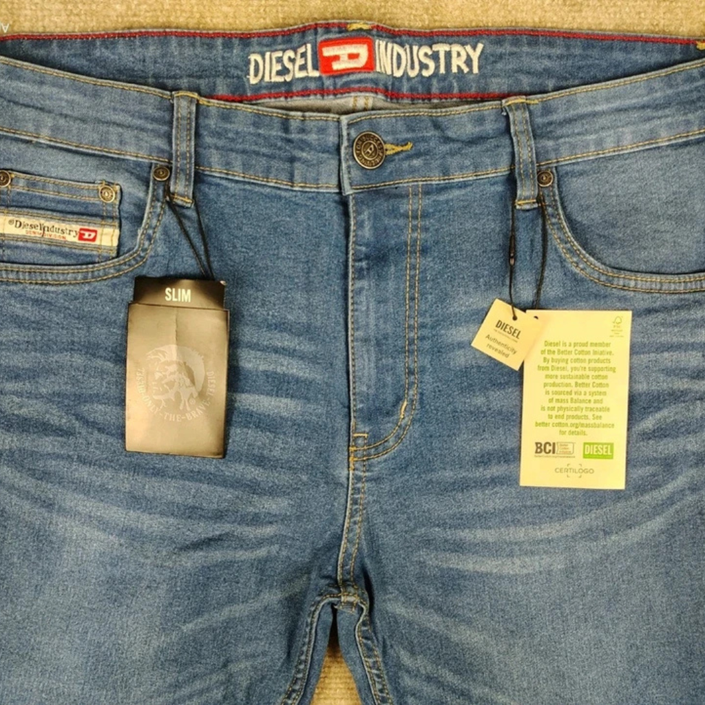 DIESEL Stretch Slim Fit Jeans Denim Light Blue