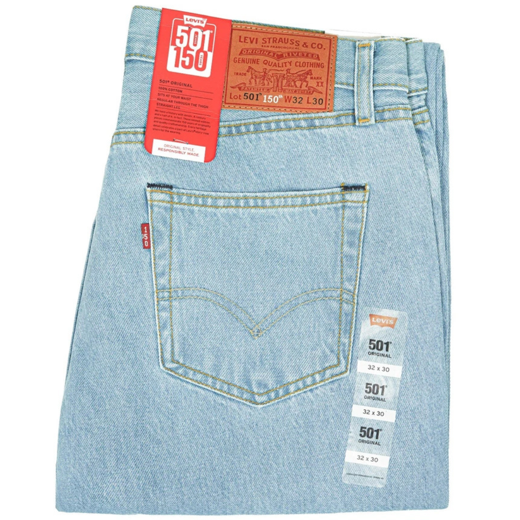 Levis 501 Mens Original Straight Fit Jenes