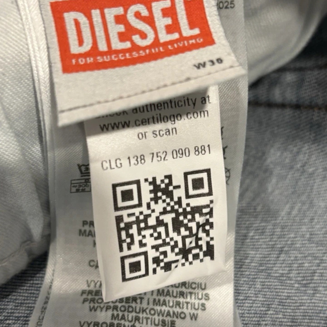 Diesel Jeans Satiny - ODBDV - Bootcut Fit, Low Waist, Slim Leg