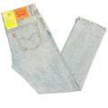 Levi’s 511 Slim Fit Men’s Jeans Medium Wash Stretch Raw Hem Denim