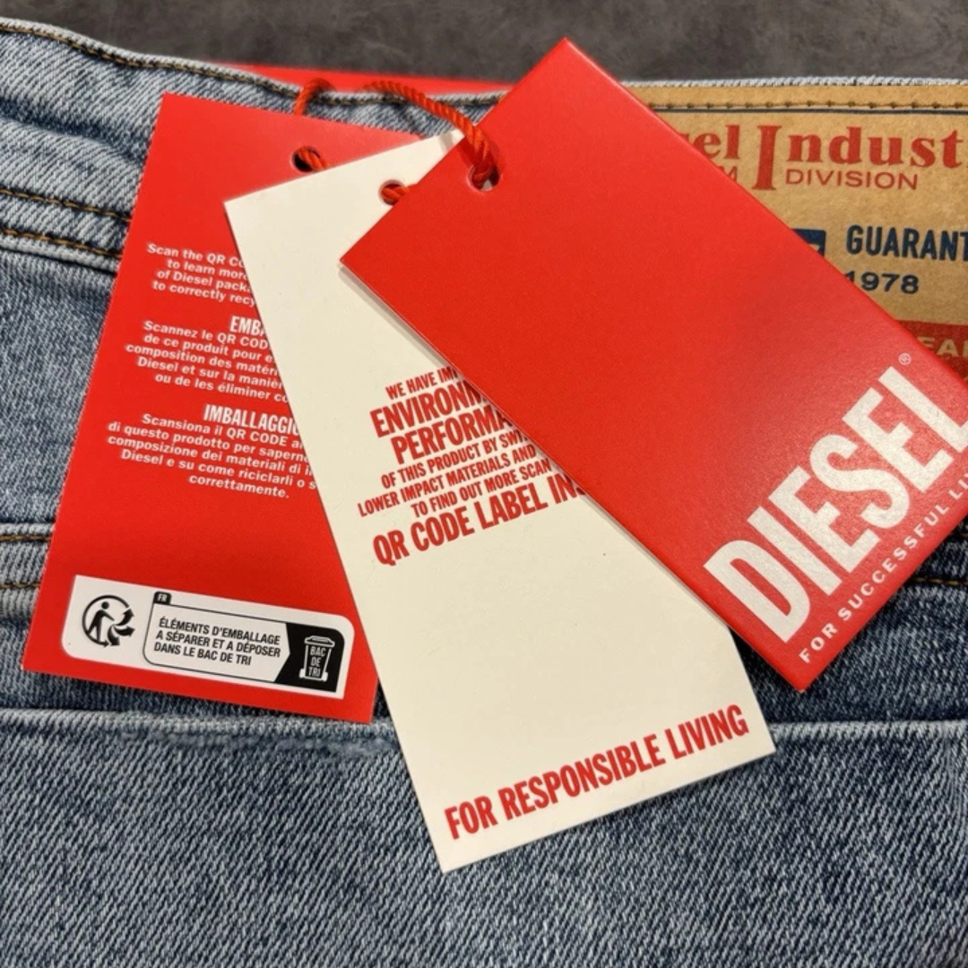 Diesel Jeans Satiny - ODBDV - Bootcut Fit, Low Waist, Slim Leg