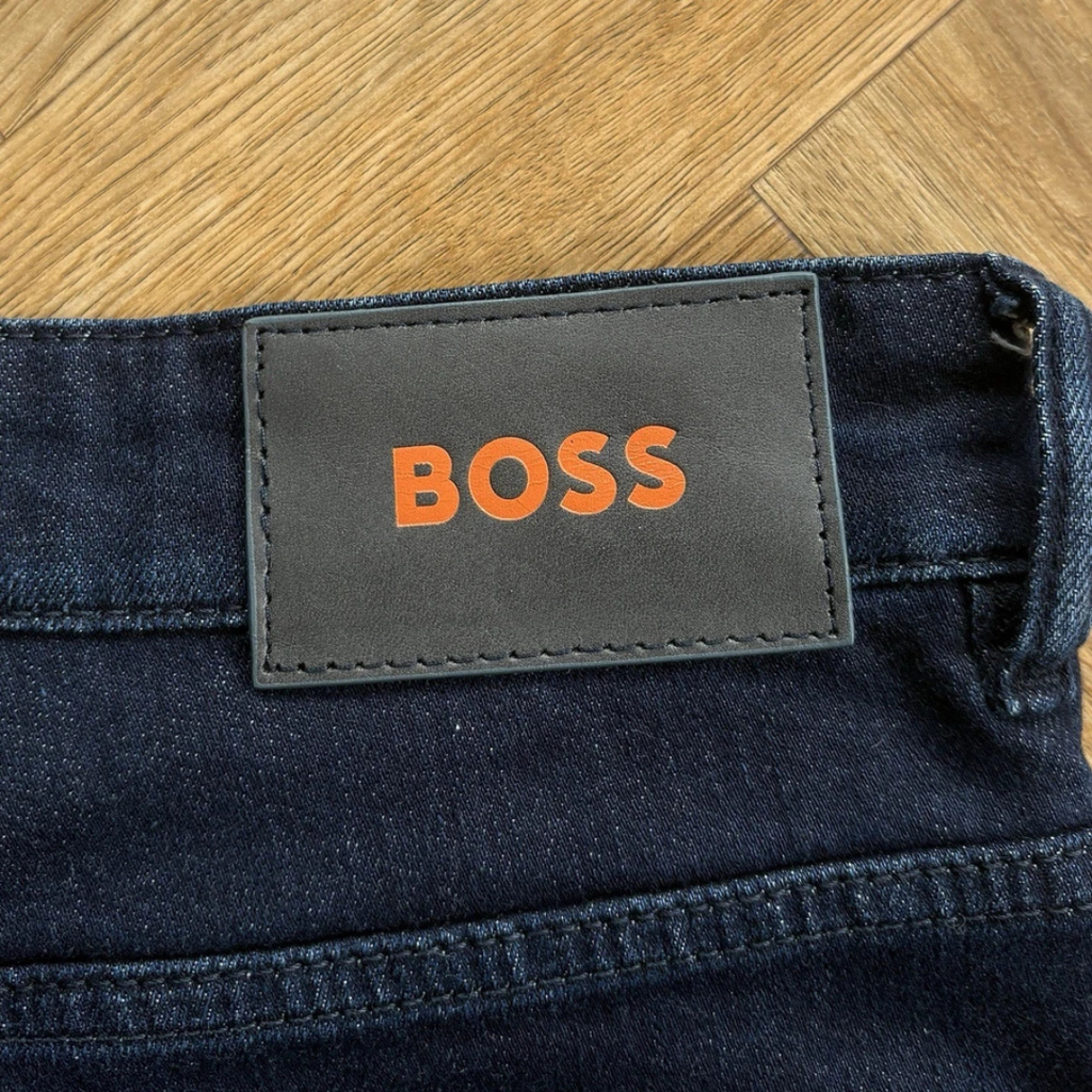 Hugo Boss Delaware Royal Jeans Slim Fit Blue Stretch Denim