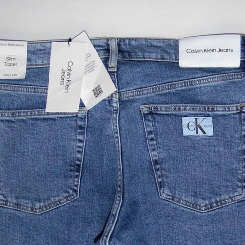 CK-NEW Slim Tapered Fit Jeans Light Blue Denim