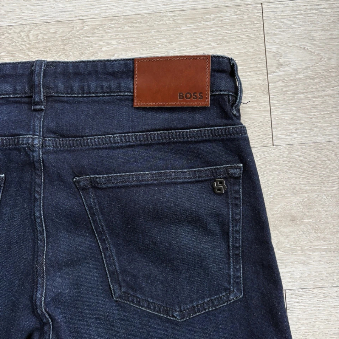Hugo Boss Delaware Jeans Slim Fit Blue Stretch Denim