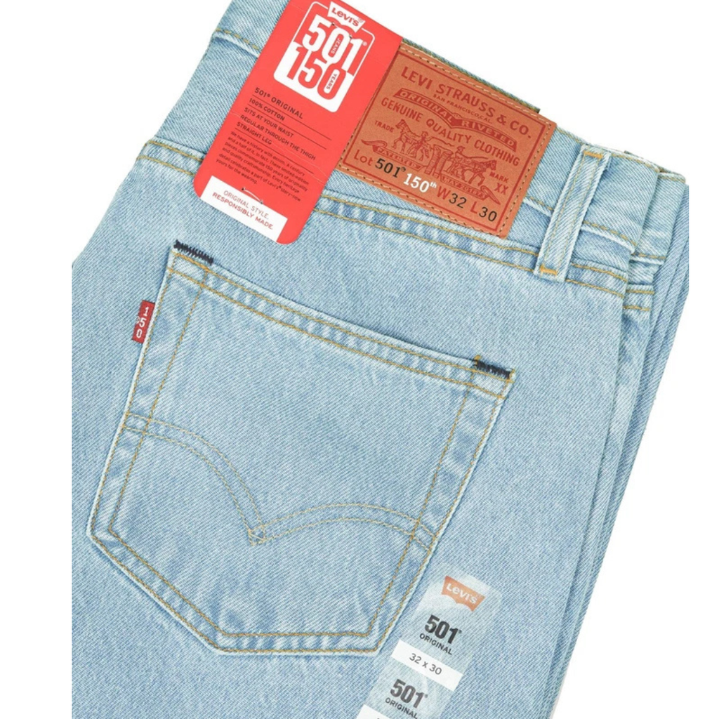 Levis 501 Mens Original Straight Fit Jenes