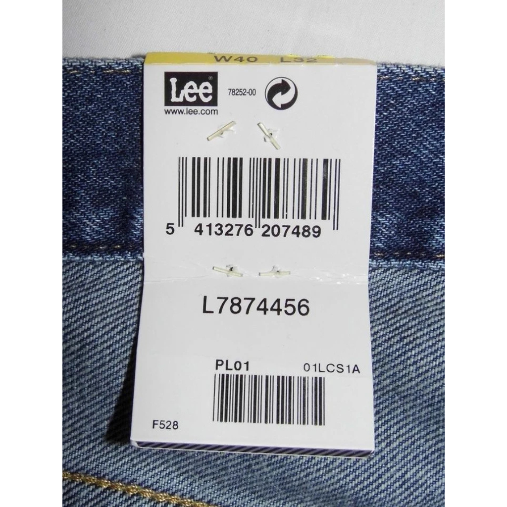 LEE - Vintage Chicago Straight Leg Fit Jeans Blue Denim
