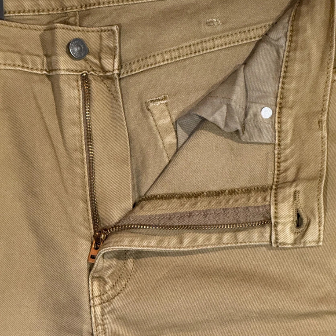 Levi's 511 (BEIGE Colour) Slim Fit Men's Stretchable Jeans