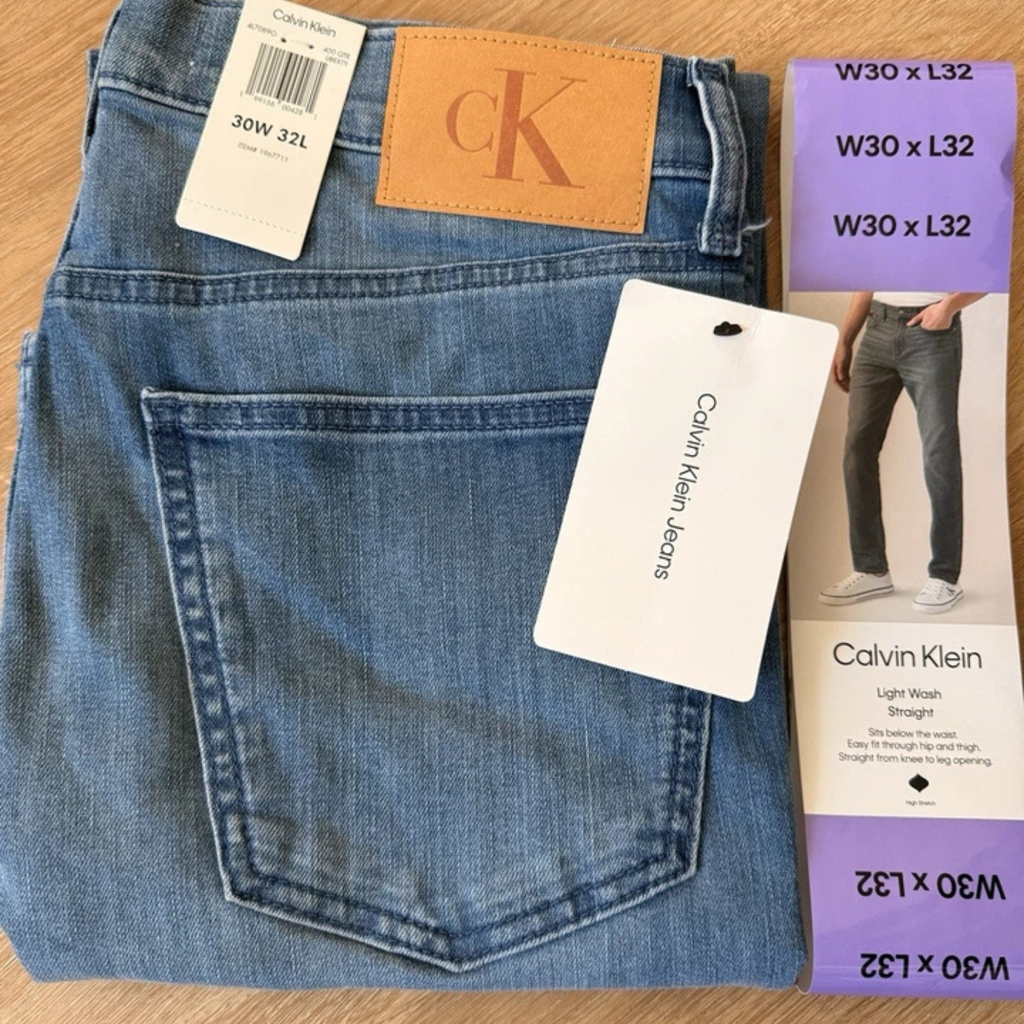 CK - Straight Jeans  High Stretch