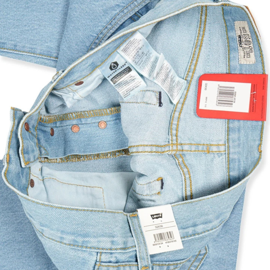 Levis 501 Mens Original Straight Fit Jenes