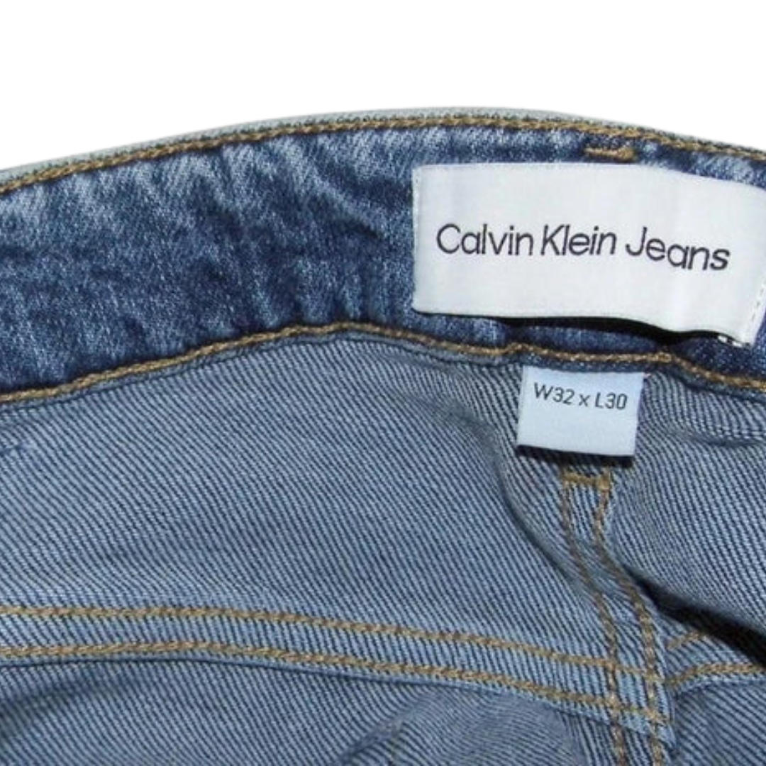 CK-NEW Slim Tapered Fit Jeans Light Blue Denim