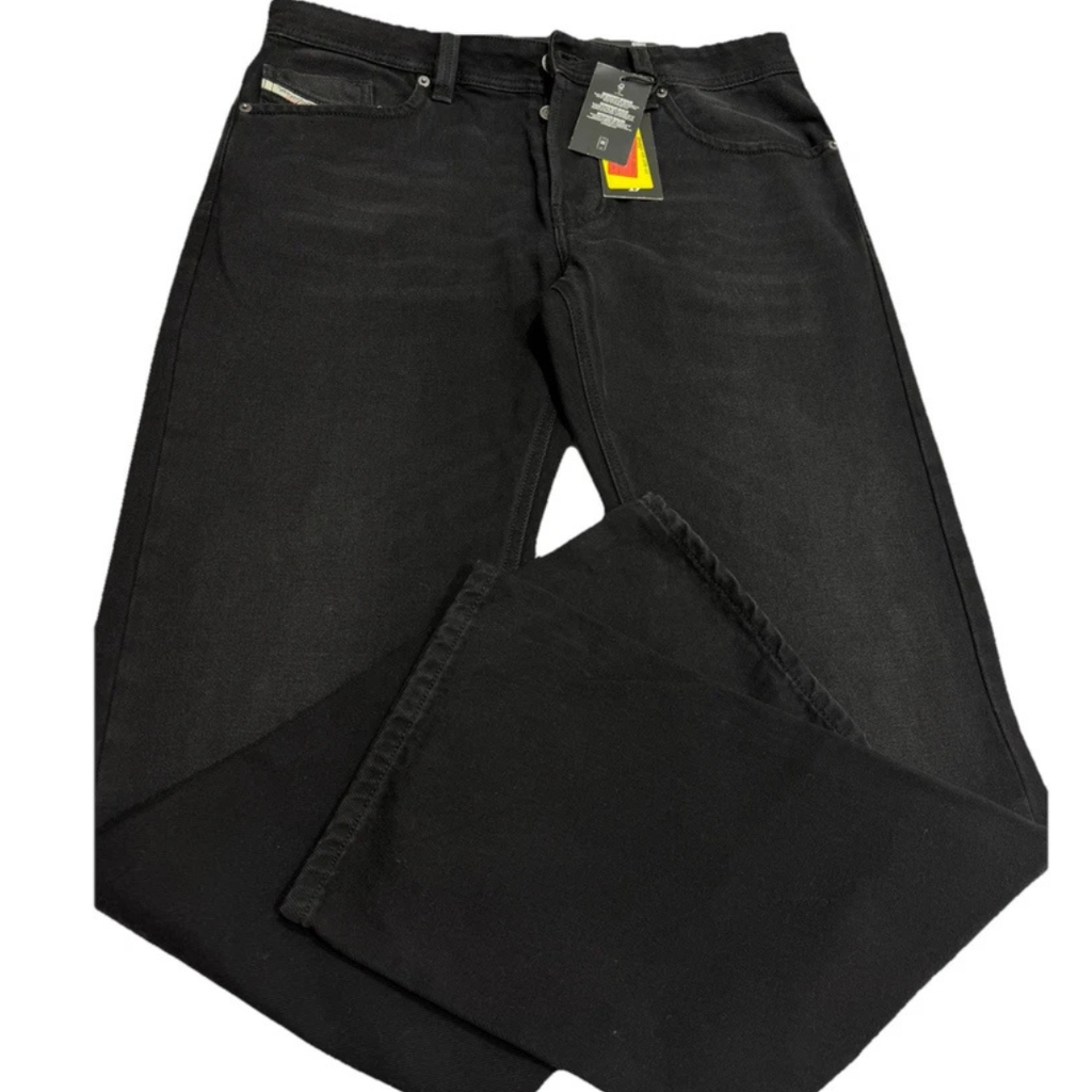 Diesel Markee Black Straight Fit Jeans