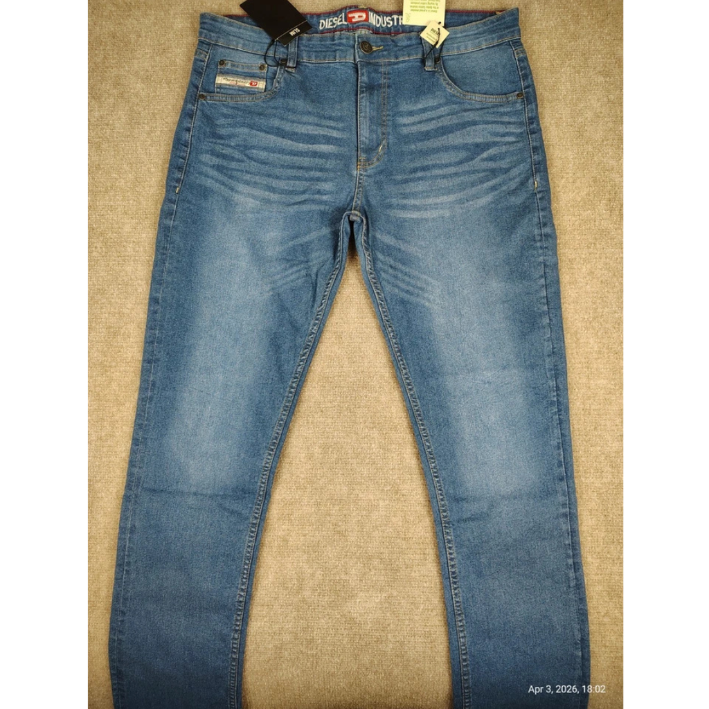 DIESEL Stretch Slim Fit Jeans Denim Light Blue