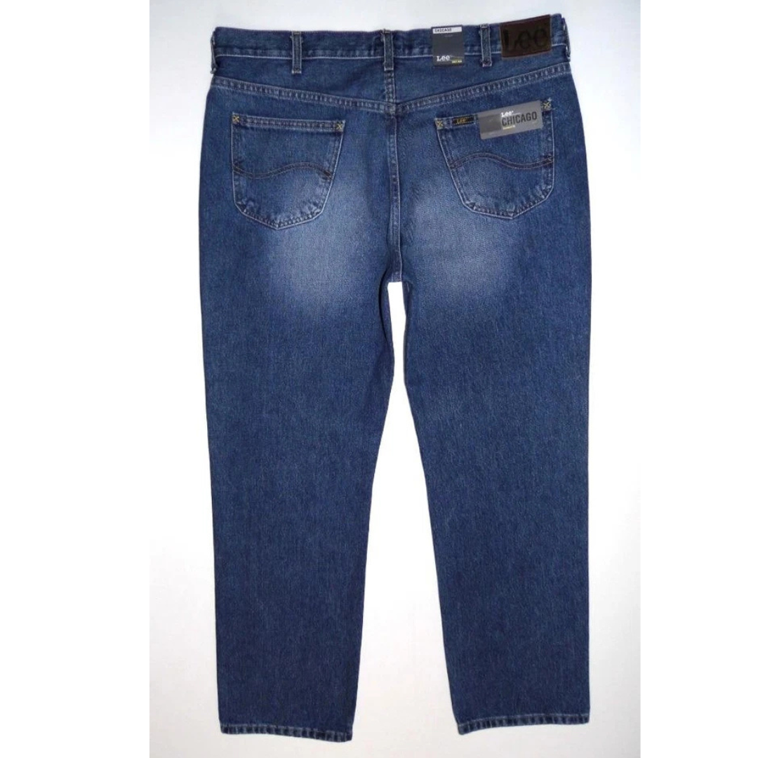 LEE - Vintage Chicago Straight Leg Fit Jeans Blue Denim