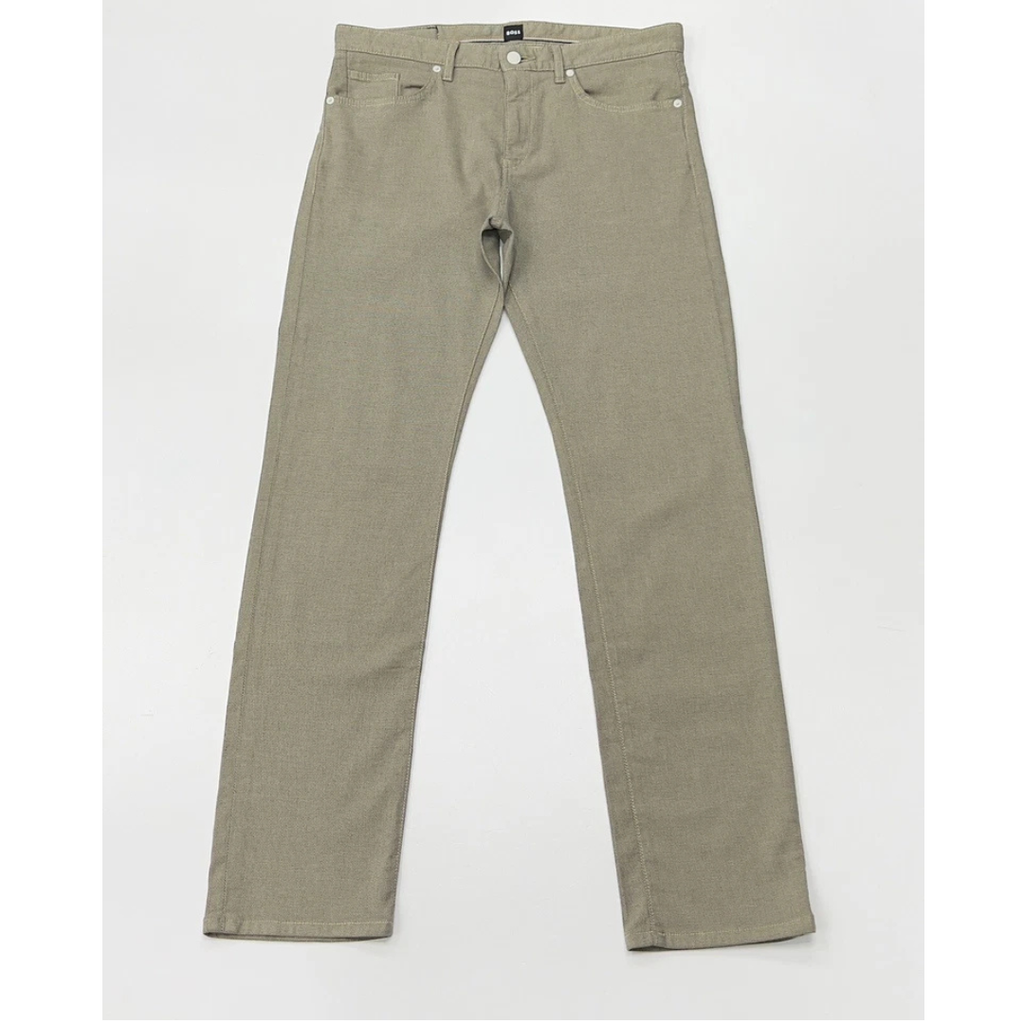 Hugo Boss  Slim Fit Jeans In Two Tone Stretch