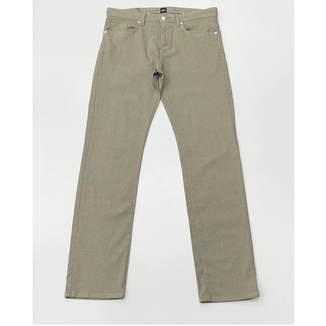 Hugo Boss  Slim Fit Jeans In Two Tone Stretch