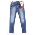 DIESEL D-Strukt Distressed Blue Jeans