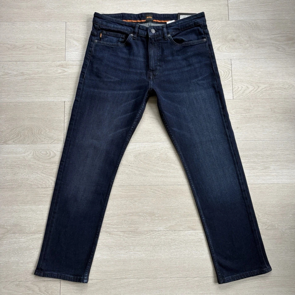Hugo Boss Delaware Jeans Slim Fit Blue Stretch Denim