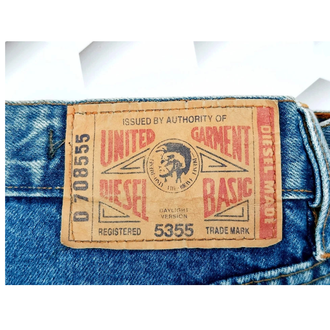 Diesel Denim Jeans 1990 Original Regular Wide Fit New