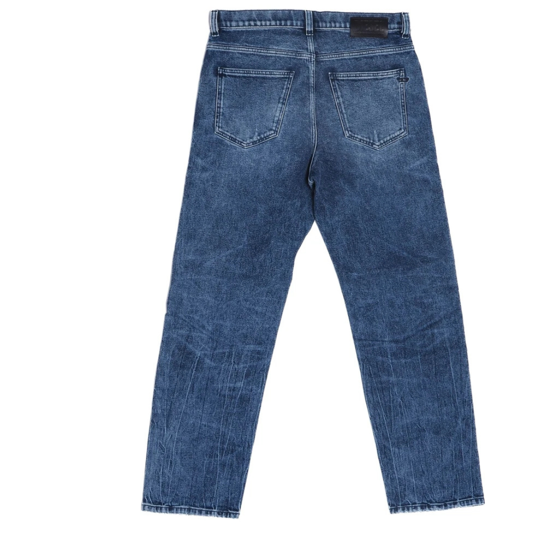 Diesel Jeans Blue Stretch Straight Denim High Rise