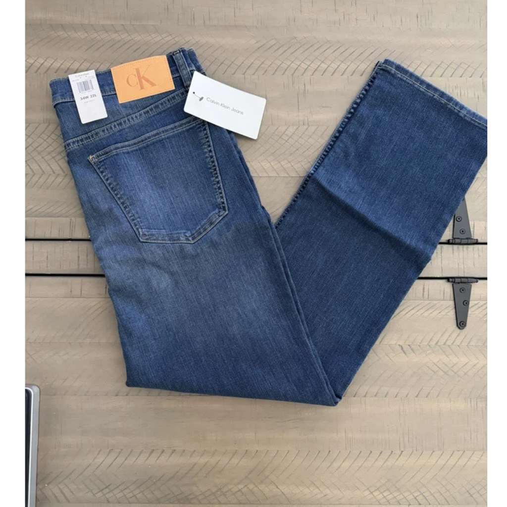 CK - Straight Jeans Dark Wash High Stretch New
