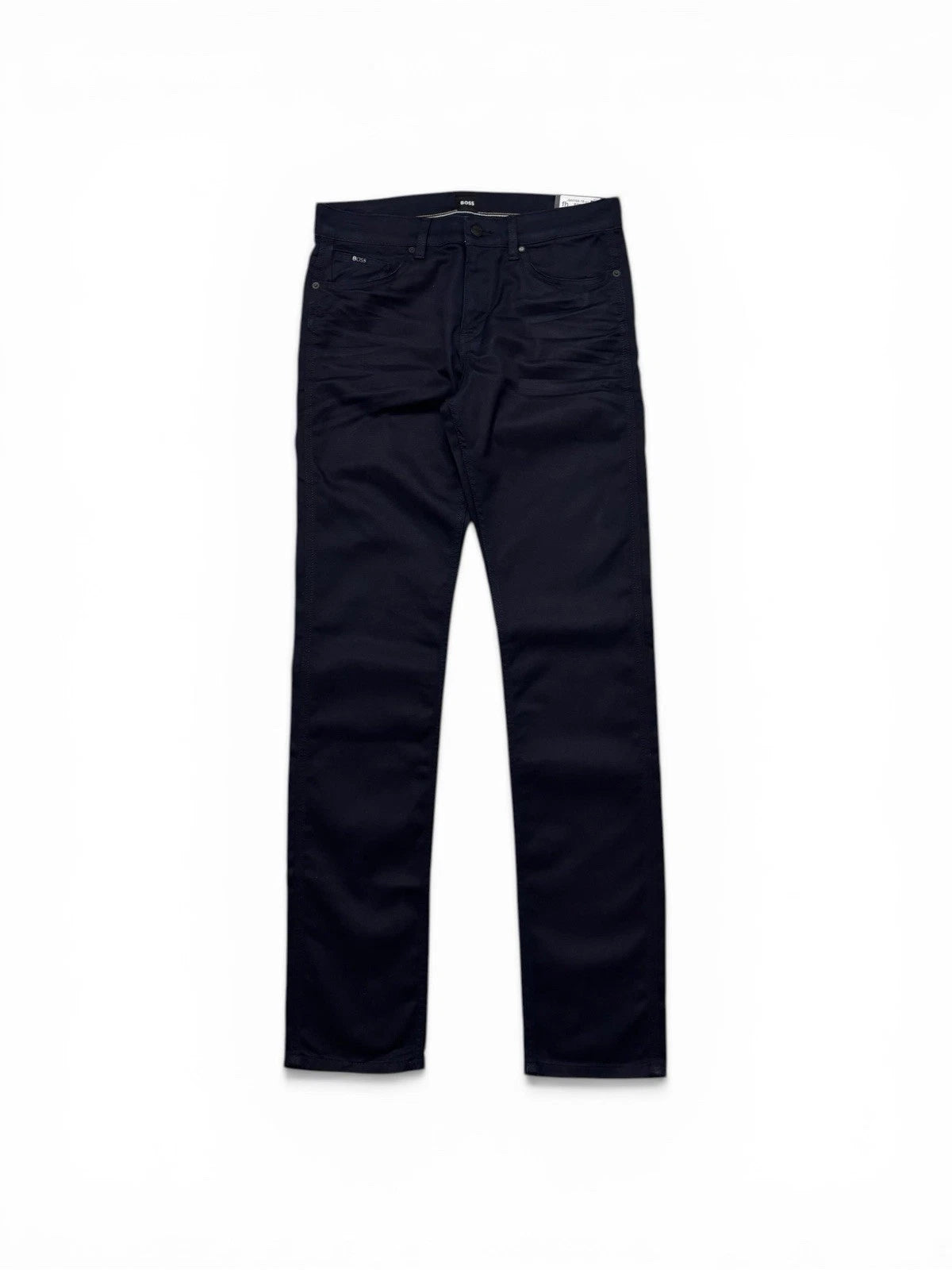 Hugo Boss Delaware Slim Fit Jeans  Navy Stretch Designer  Pants