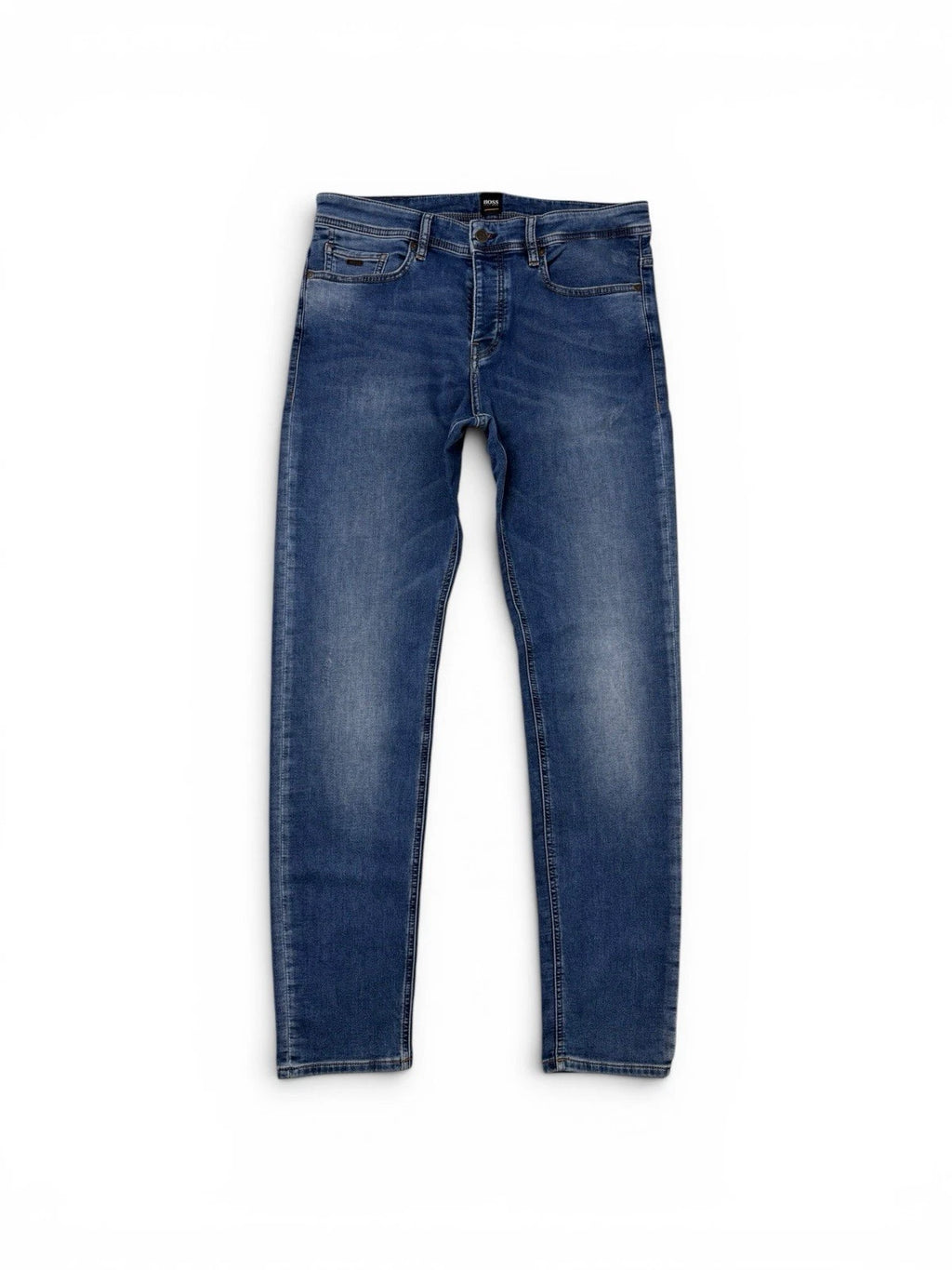 Hugo Boss Slim Fit Stretch Denim Designer Jeans Blue