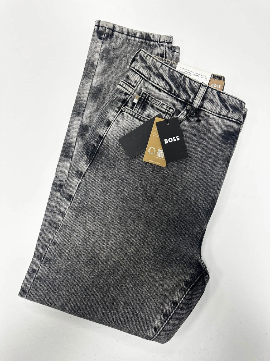 Hugo Boss Moder Mom Grey Slim Fit Jeans