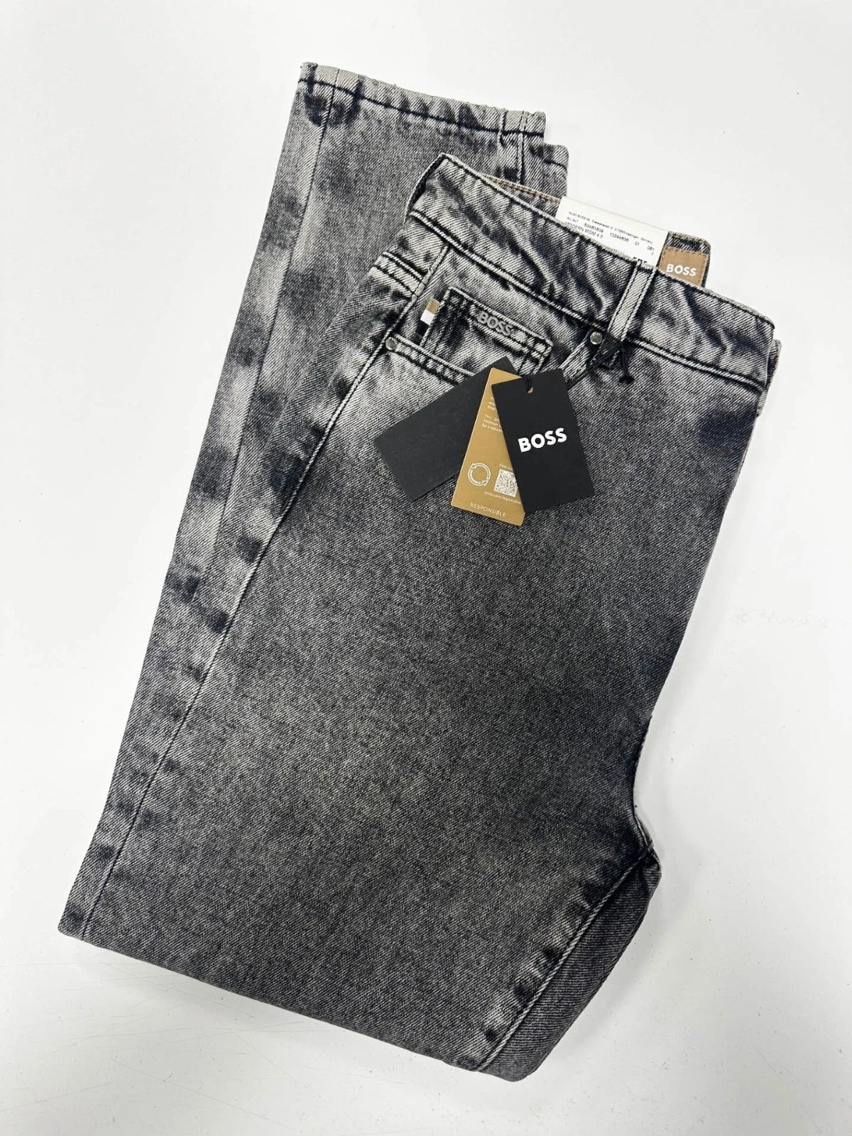 Hugo Boss Moder Mom Grey Slim Fit Jeans