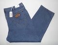 WRANGLER NEW Texas Stretch Jeans Stonewashed Blue Denim