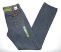 Wrangler NEW Retro Slim Straight Fit Jeans Blue Denim