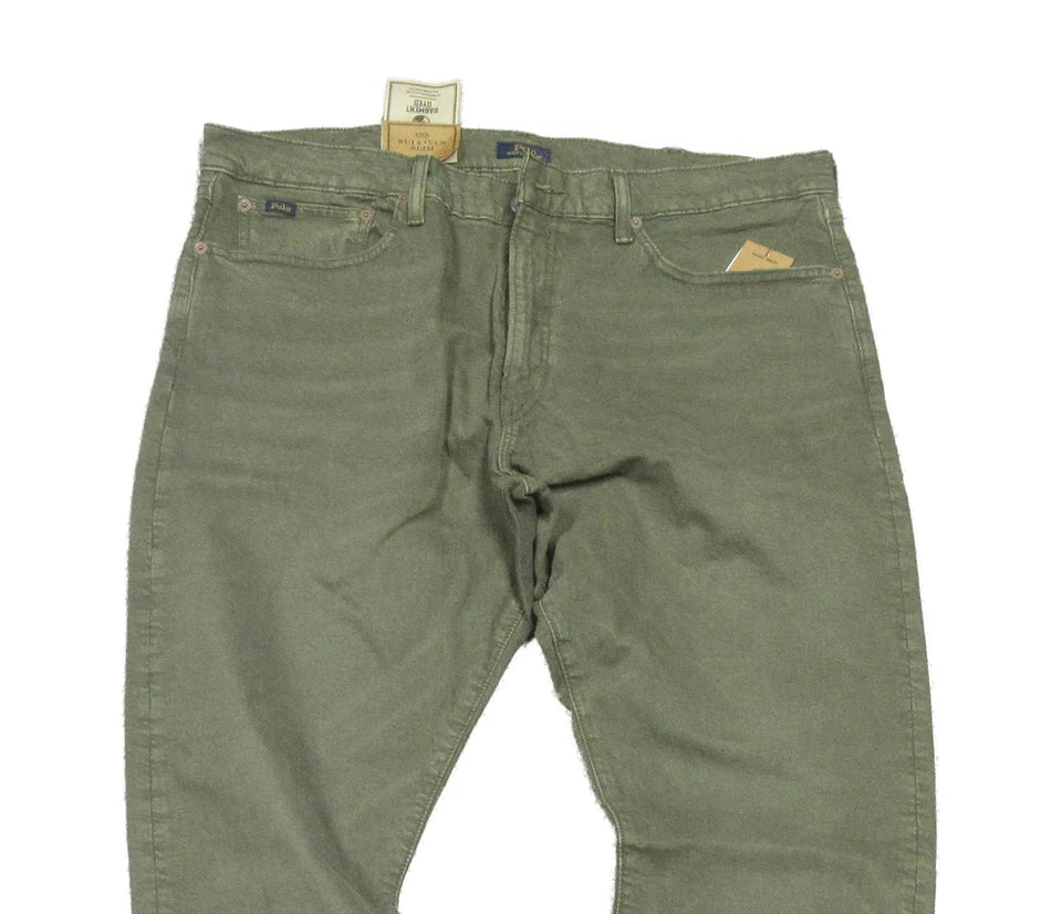 Polo Ralph Lauren  Green Sullivan Slim Fit Stretch Jeans