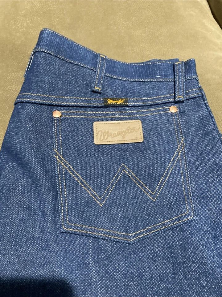 Wrangler Jeans  Blue Cowboy Cut Classic Fit Rodeo