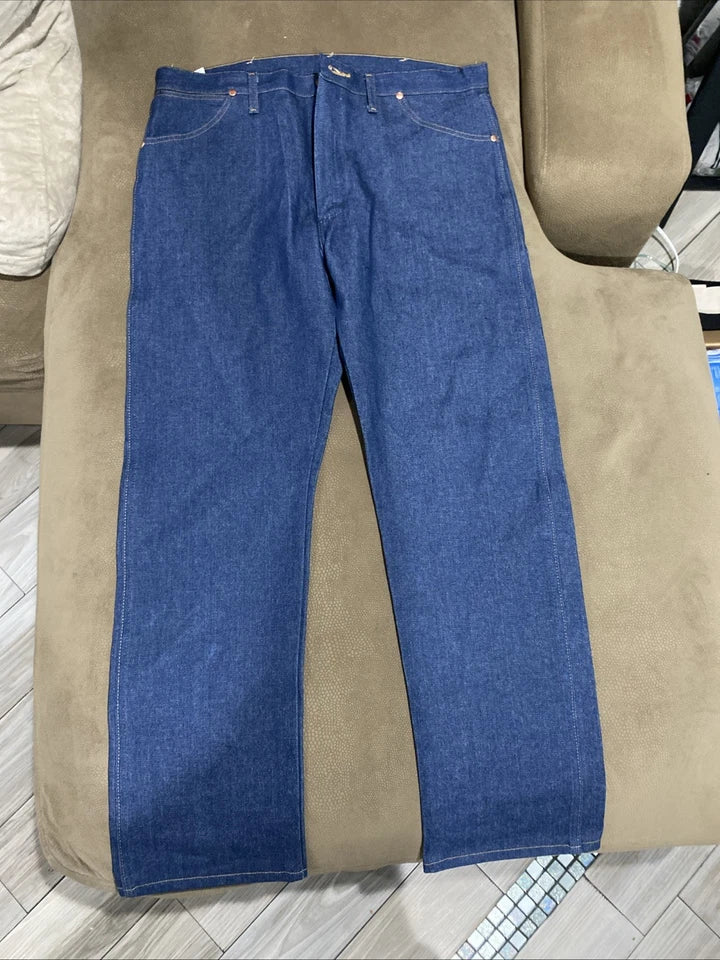 Wrangler Jeans  Blue Cowboy Cut Classic Fit Rodeo