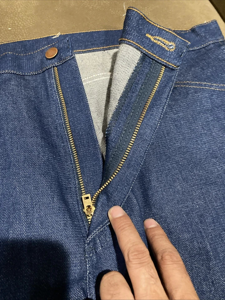 Wrangler Jeans  Blue Cowboy Cut Classic Fit Rodeo