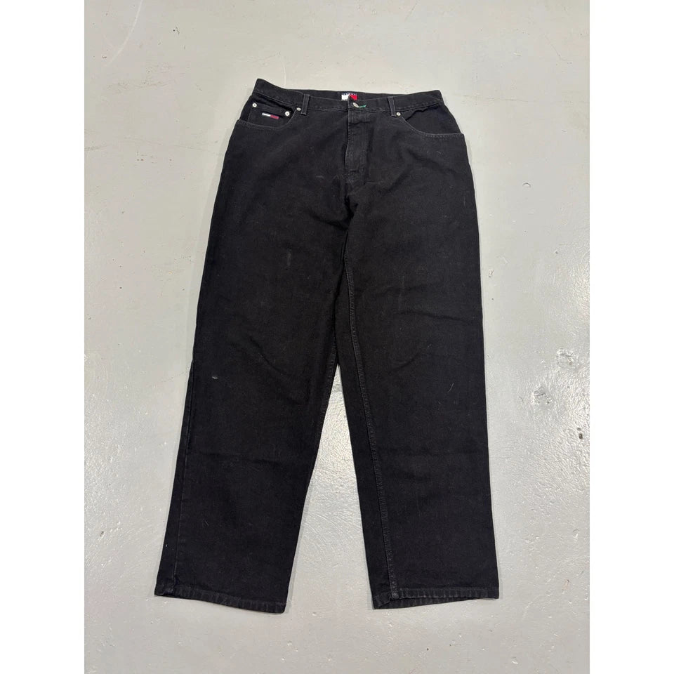 T-H Vintage Black Denim