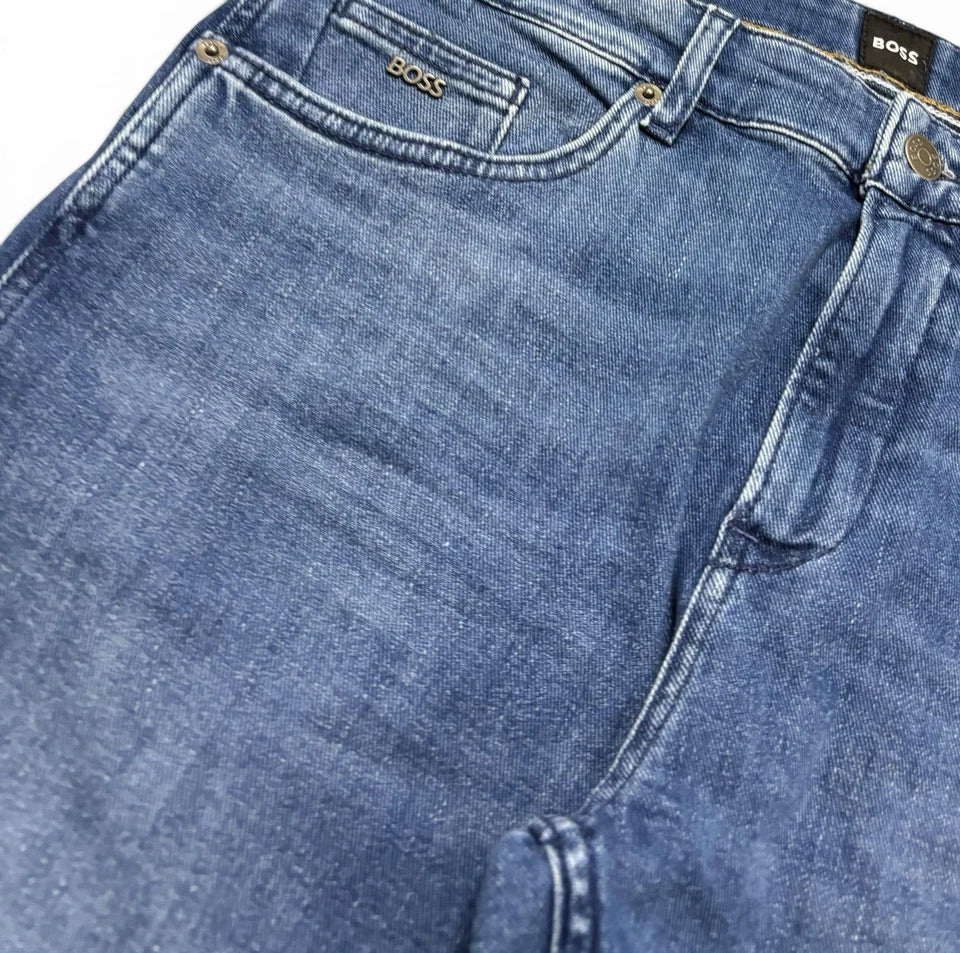 Hugo Boss Delaware Slim Fit Jeans  Blue