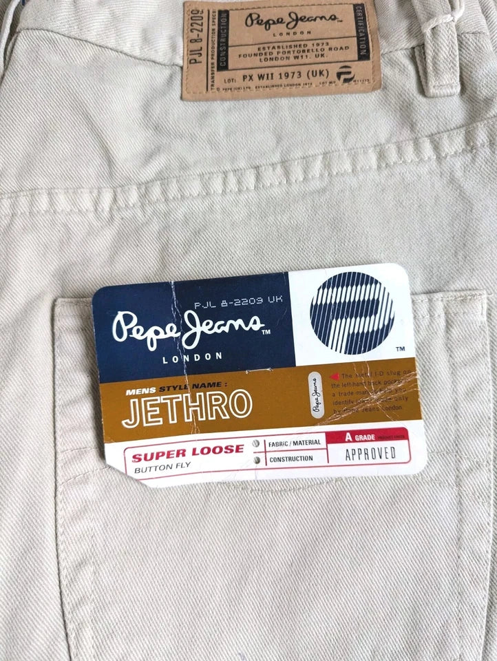 Pepe Jeans Jethro Super Loose Col .Beige