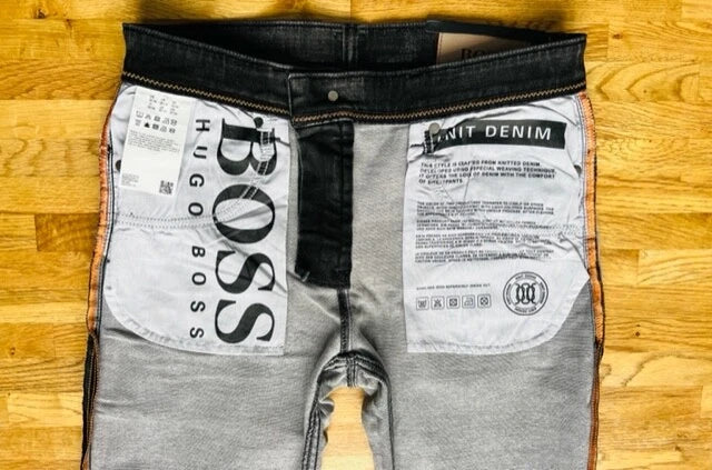 Hugo Boss Delaware Slim Fit Jeans Black