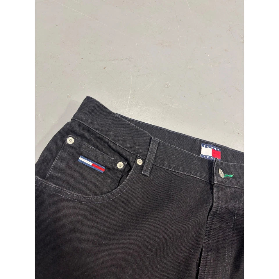 T-H Vintage Black Denim