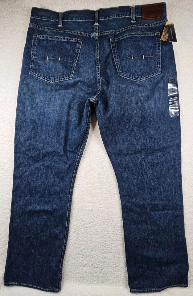Polo Ralph Laure Jeans Fit Denim 100% Cotton Stonewash
