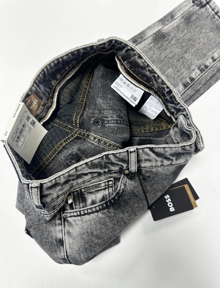 Hugo Boss Moder Mom Grey Slim Fit Jeans