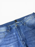 Hugo Boss Distressed Stretch Jeans Blue