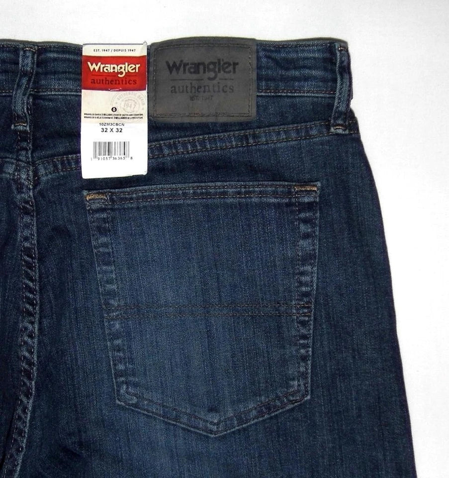 WRANGLER Authentics Relaxed Straight Fit Jeans Blue Denim