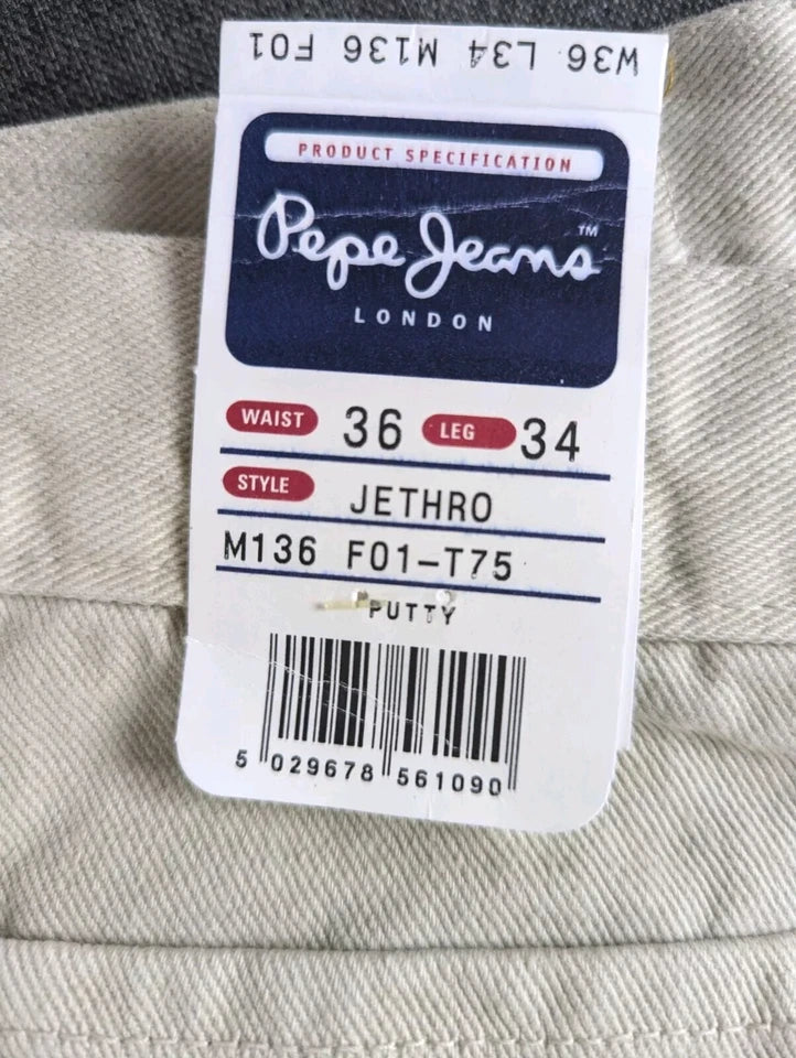 Pepe Jeans Jethro Super Loose Col .Beige